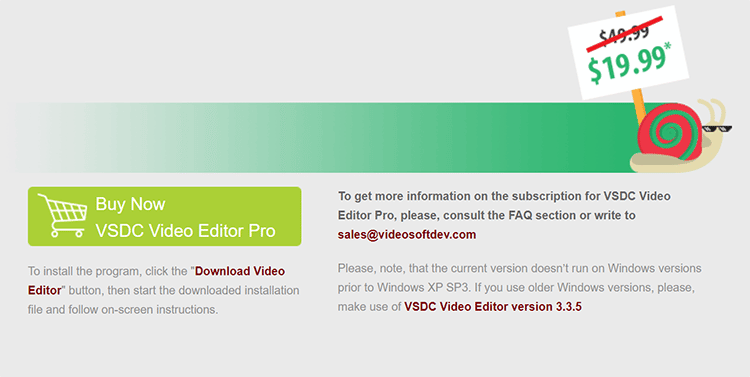 VSDC Editor Pro