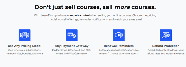 sell more courses