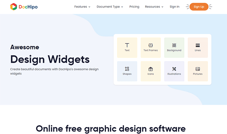 design widgets