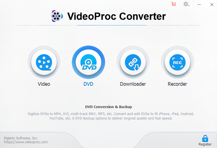 convert dvd video to mp4 or mp3