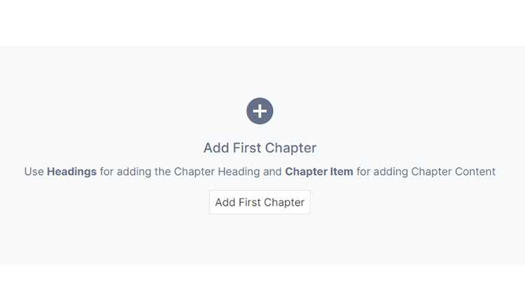 add first chapter
