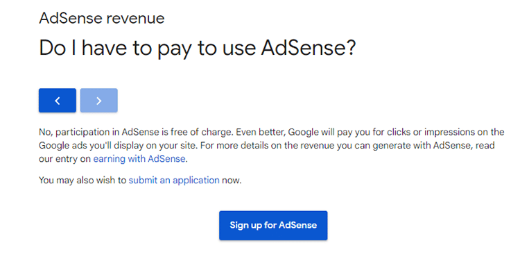 AdSense pricing