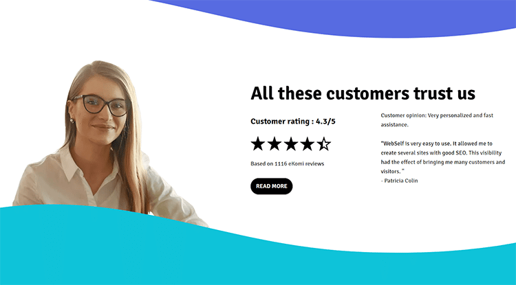 customers trust WebSelf