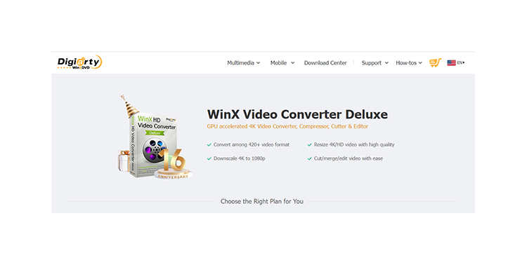 Winx HD Video Converter Deluxe