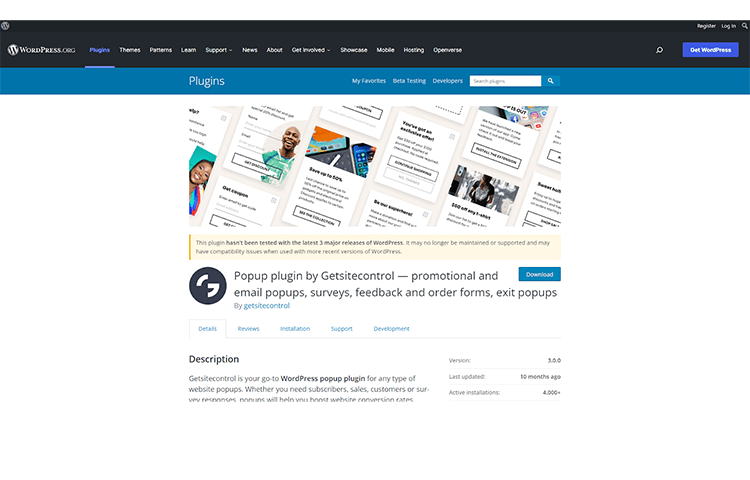 dedicated WordPress plugin