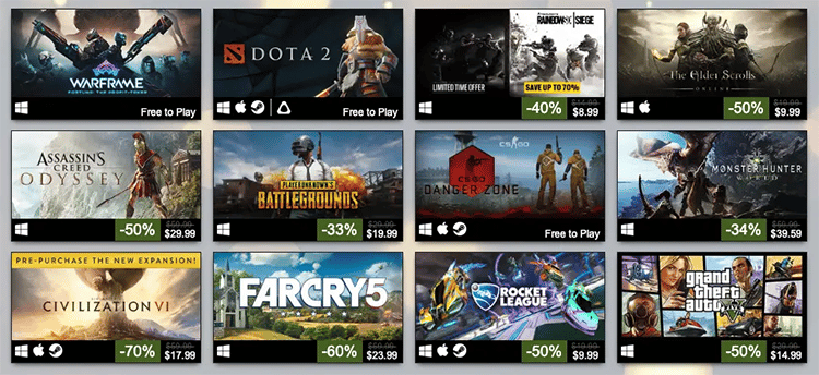 Save Money for Presents and Play These 10 Free Games on Steam With
