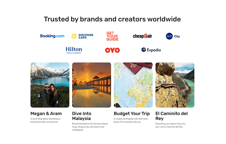 trusted by brands