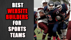 best website builders for sports Teams