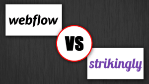 Webflow vs Strikingly