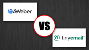 AWeber vs TinyEmail