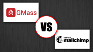 GMass vs Mailchimp