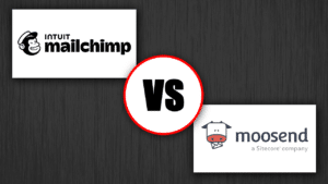 Mailchimp vs Moosend